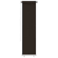 Rolgordijn voor buiten 60x230 cm HDPE bruin