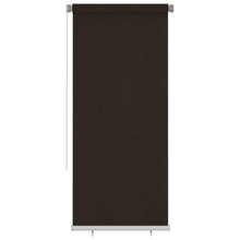 Rolgordijn voor buiten 100x230 cm HDPE bruin