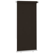 Rolgordijn voor buiten 100x230 cm HDPE bruin