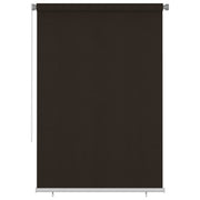 Rolgordijn buiten 160x230 cm bruin HDPE