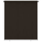 Rolgordijn buiten 200x230 cm bruin HDPE