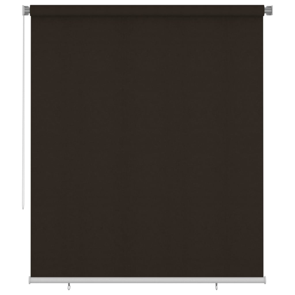 Rolgordijn Voor Buiten 200X230 Cm Hdpe Bruin 200 x 230 cm