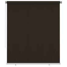 Rolgordijn Voor Buiten 200X230 Cm Hdpe Bruin 200 x 230 cm