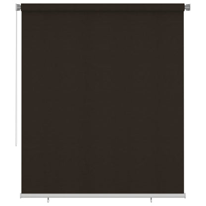 Rolgordijn Voor Buiten 200X230 Cm Hdpe Bruin 200 x 230 cm