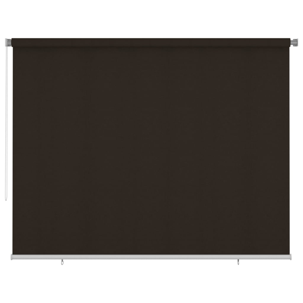 Rolgordijn voor buiten 300x230 cm HDPE bruin