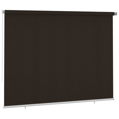 Rolgordijn voor buiten 300x230 cm HDPE bruin
