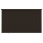 Buitenrolgordijn 400x230 cm bruin HDPE