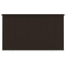 Rolgordijn voor buiten 400x230 cm HDPE bruin