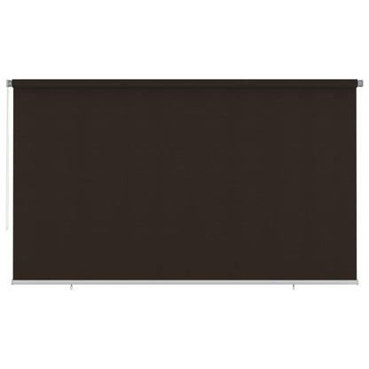 Rolgordijn voor buiten 400x230 cm HDPE bruin