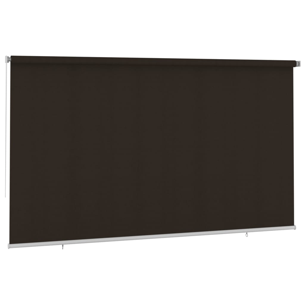 Rolgordijn voor buiten 400x230 cm HDPE bruin