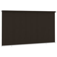 Rolgordijn voor buiten 400x230 cm HDPE bruin