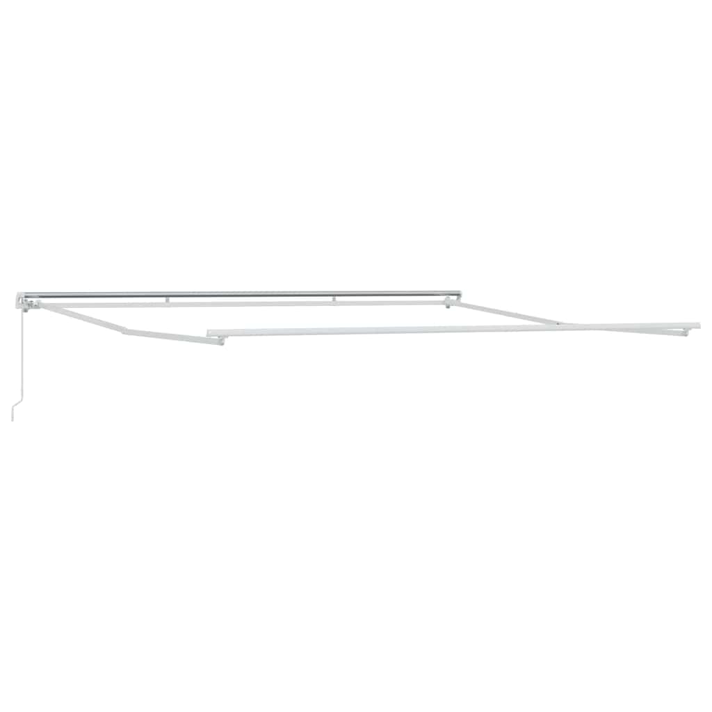 Markies Handmatig Wit 5 × 3,5 m Metaal