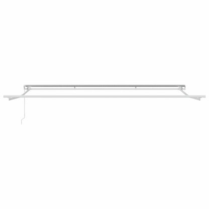 Markies Handmatig Wit 5 × 3,5 m Metaal