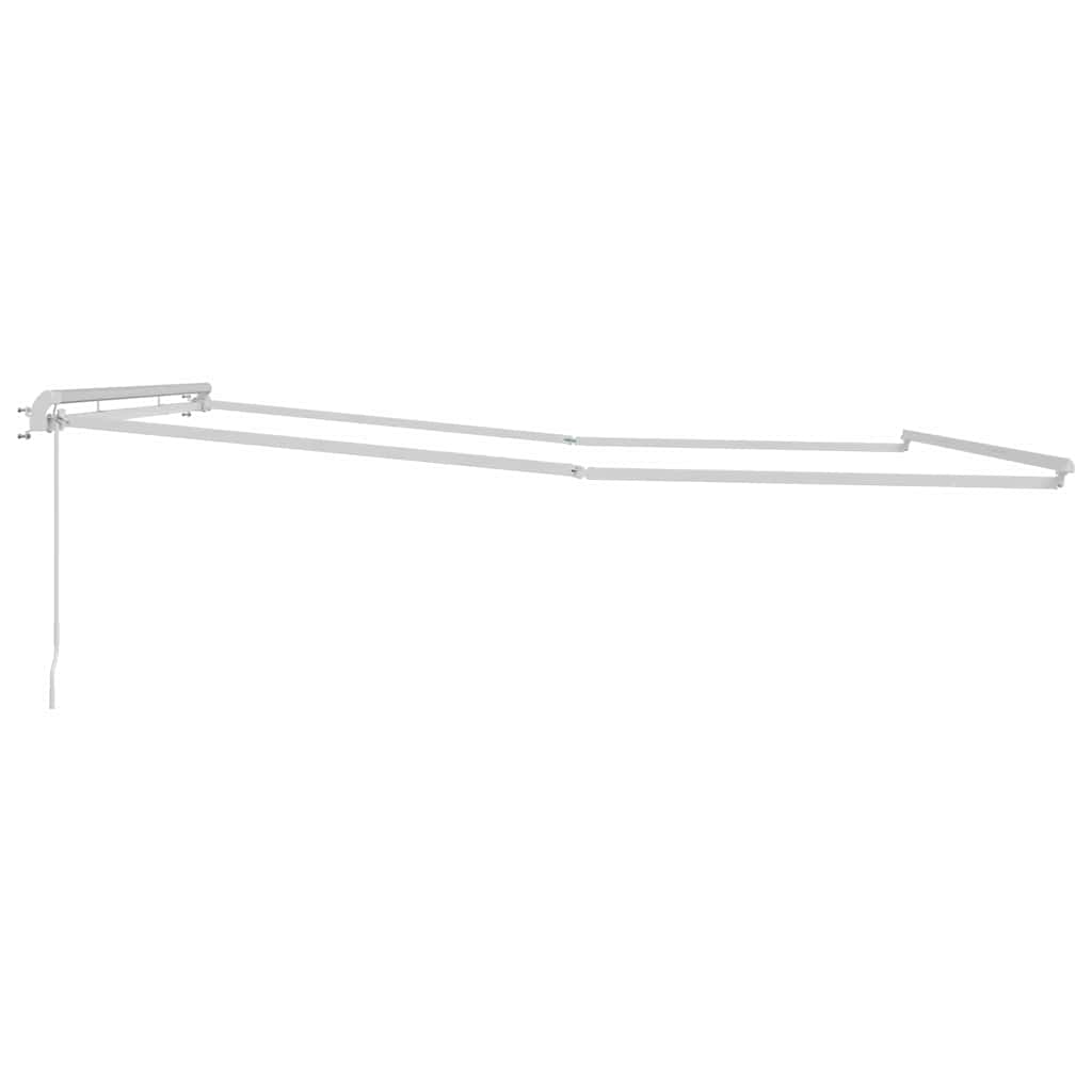 Markies Handmatig Wit 5 × 3,5 m Metaal