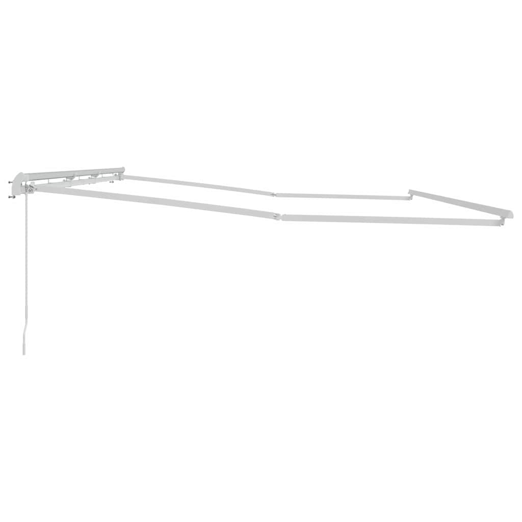 Markies Handmatig Wit 6 × 3,5 m Metaal