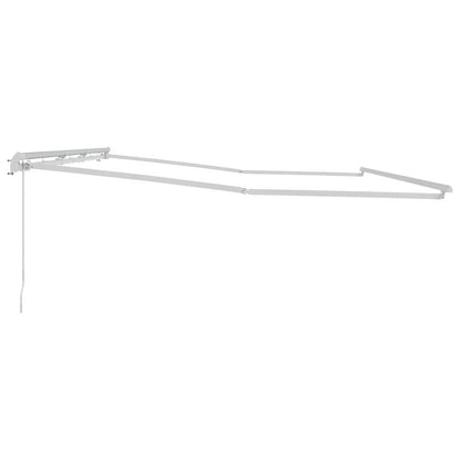 Markies Handmatig Wit 6 × 3,5 m Metaal