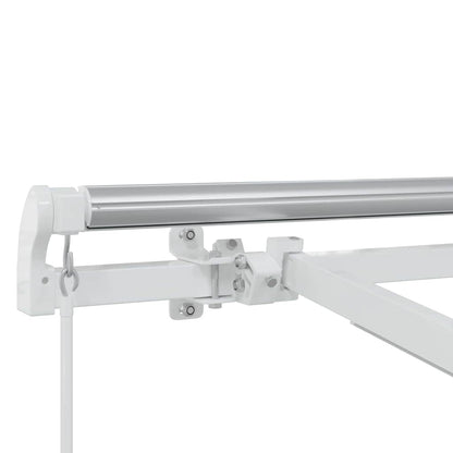 Markies met Handmatig Wit 3,5 x 2,5 m Metaal