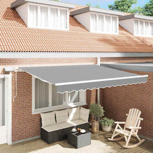 Markies met Handmatig Wit 3,5 x 2,5 m Metaal