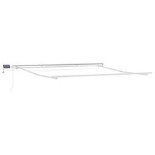 Markies met Handmatig Wit 4,5 × 3,5 m Metaal