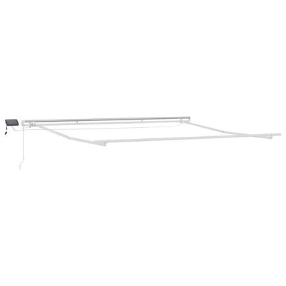 Markies met Handmatig Wit 4,5 × 3,5 m Metaal