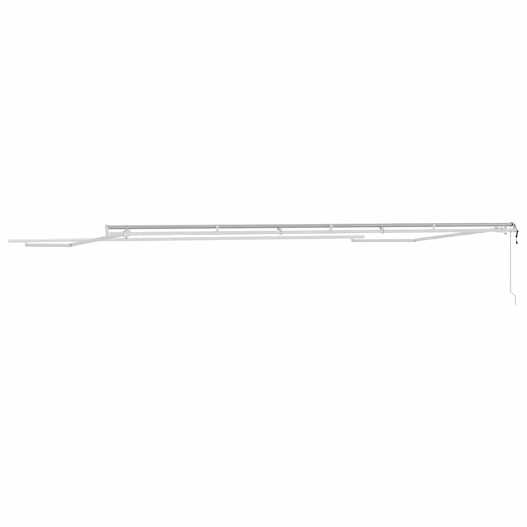 Markies Handmatig Wit 6 × 3,5 m Metaal