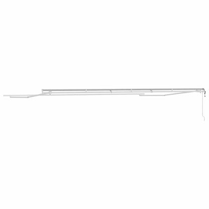 Markies Handmatig Wit 6 × 3,5 m Metaal