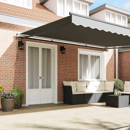 Markies Handmatig Antraciet 4 × 3 m Metaal