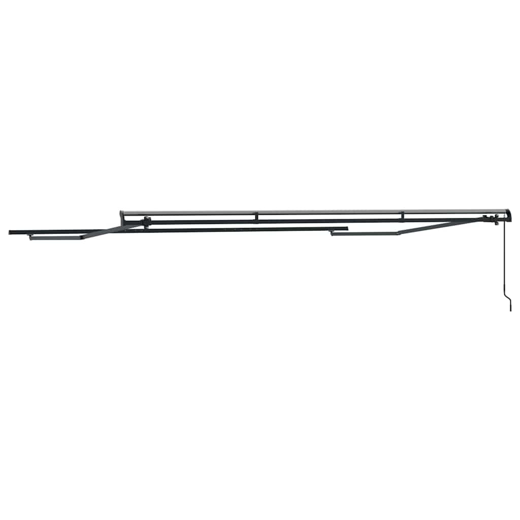 Markies Handmatig Antraciet 4 × 3 m Metaal