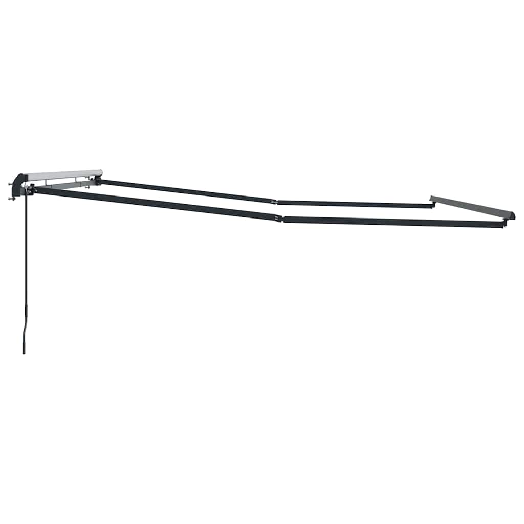Markies Handmatig Antraciet 4 × 3 m Metaal