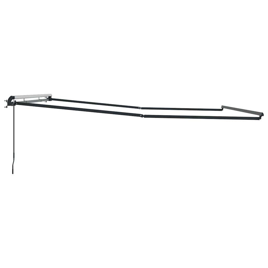 Markies Antraciet 4 × 3,5 m Metaal