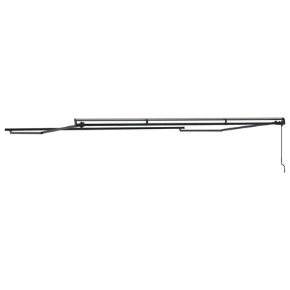 Markies Handmatig Antraciet 5 × 3,5 m Metaal