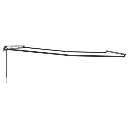Markies Handmatig Antraciet 5 × 3,5 m Metaal