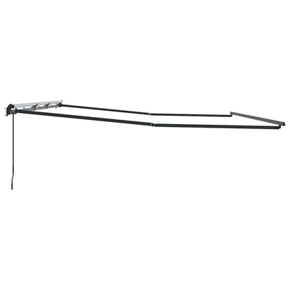 Markies Handmatig Antraciet 6 × 3,5 m Metaal