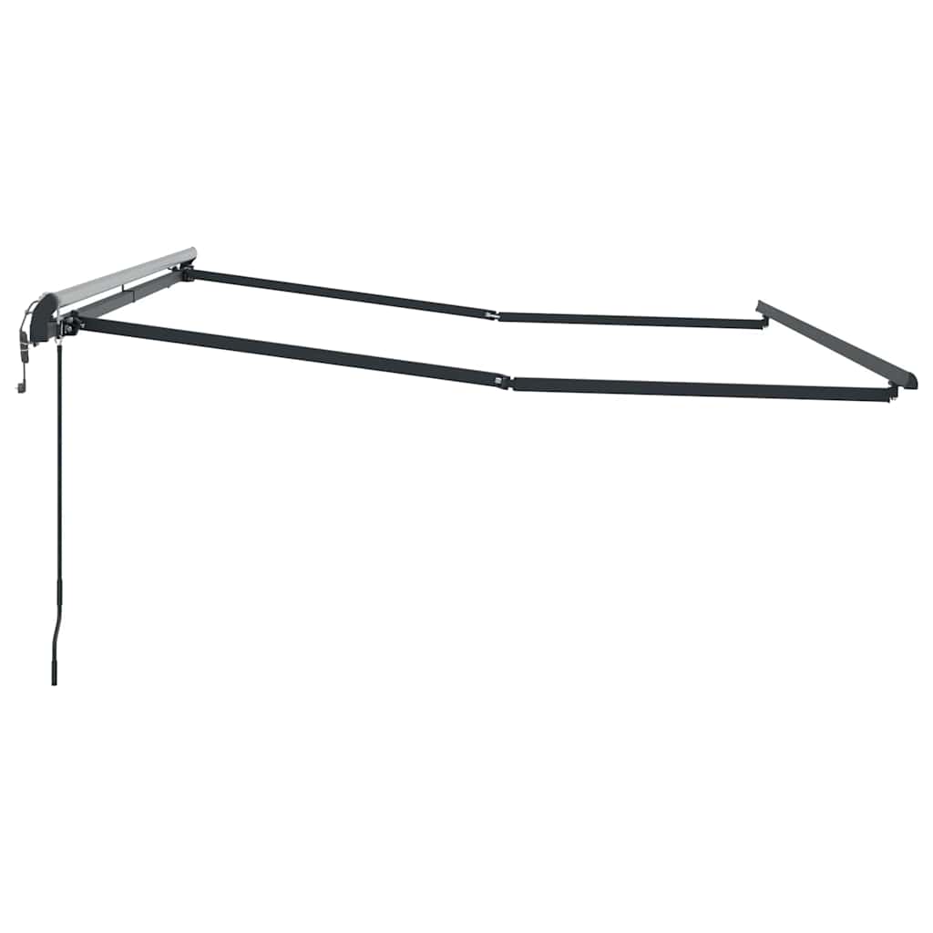 Markies Handmatig Antraciet 3,5 x 2,5 m Metaal