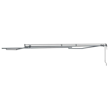 Markies Handmatig Antraciet 4,5 × 3 m Metaal