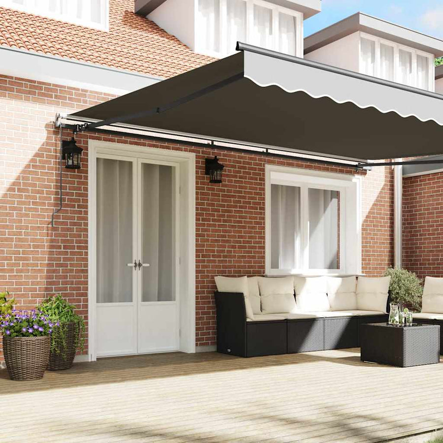 Markies Antraciet 5 x 3 m Metaal