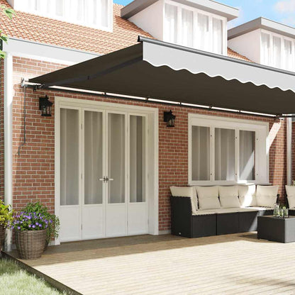 Markies Handmatig Antraciet 6 x 3 m Metaal