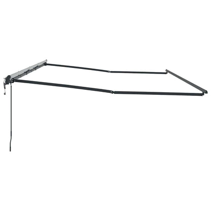 Markies Handmatig Antraciet 6 x 3 m Metaal