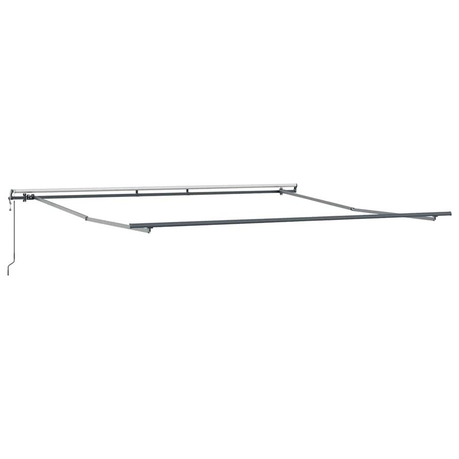 Markies Antraciet 4 × 3,5 m Metaal