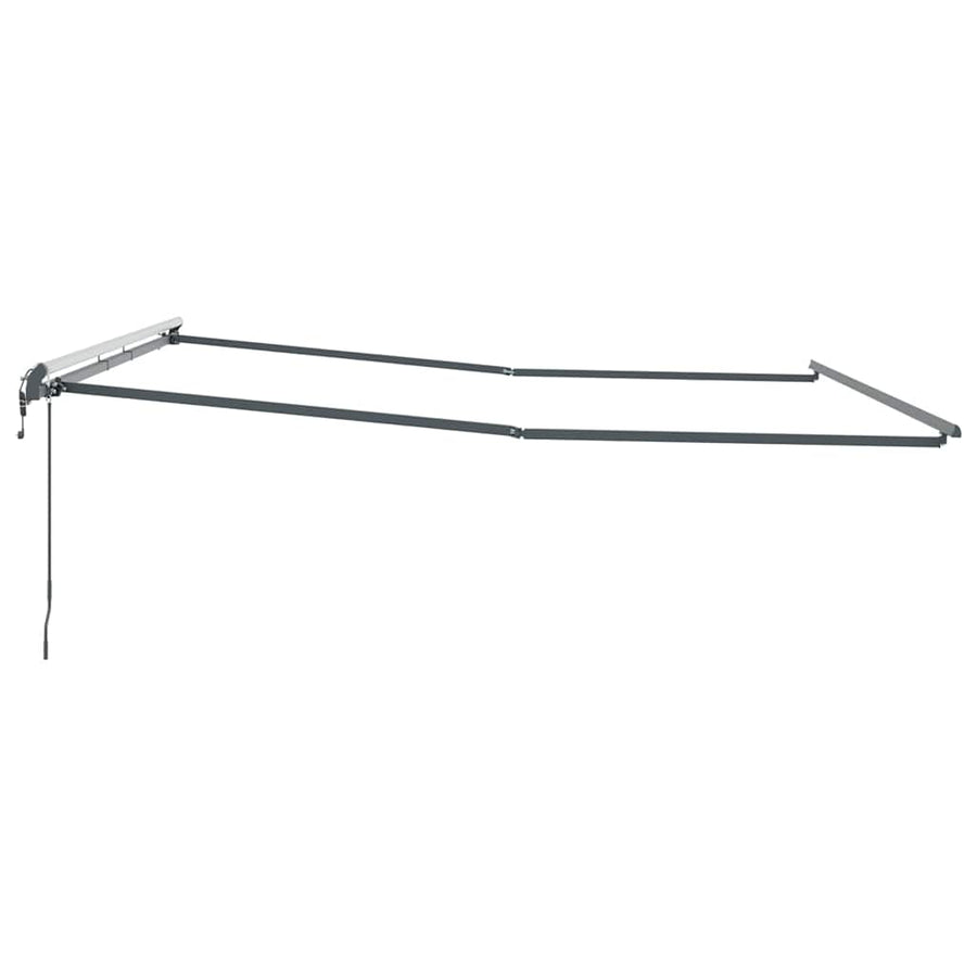 Markies Antraciet 4 × 3,5 m Metaal