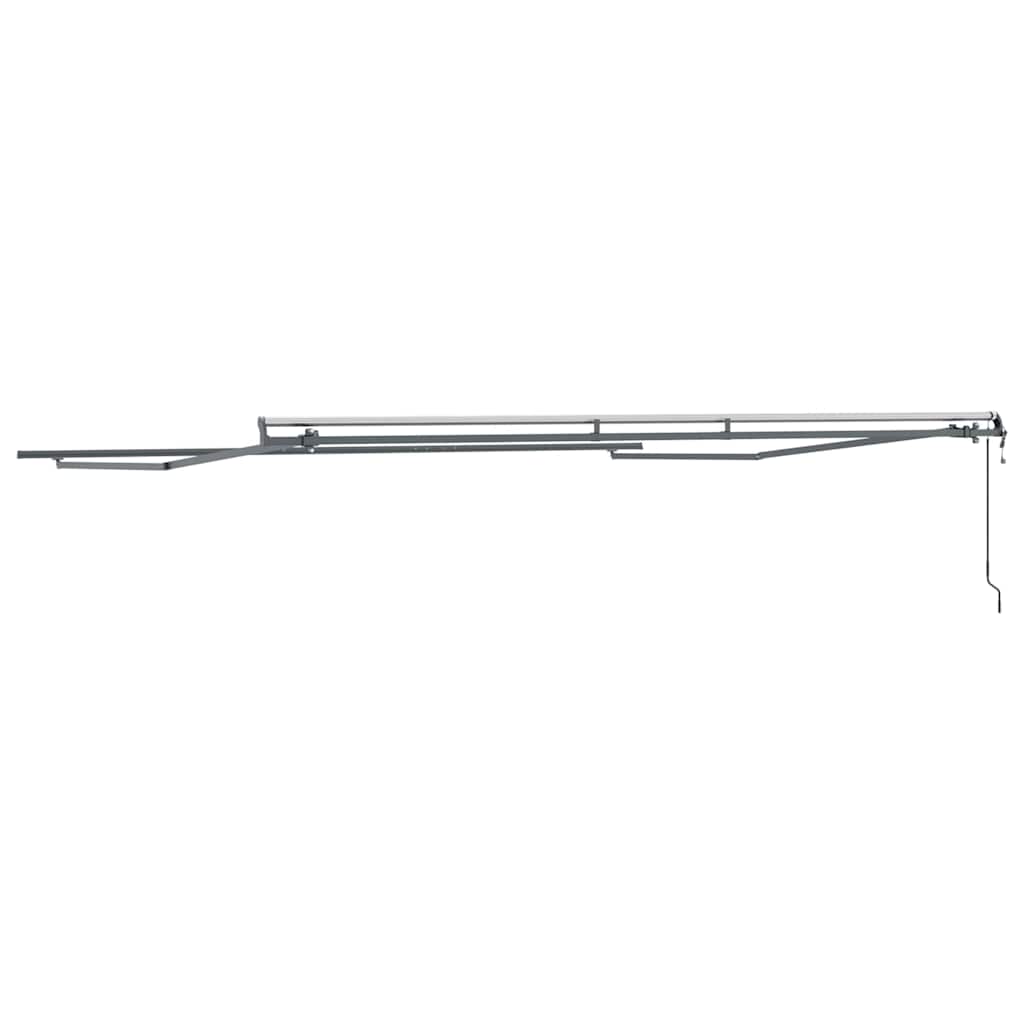 Markies Handmatig Antraciet 4,5 × 3,5 m Metaal