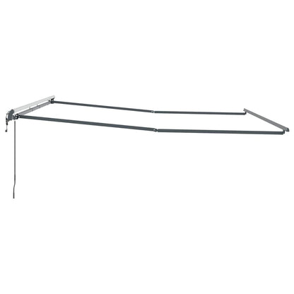 Markies Handmatig Antraciet 5 × 3,5 m Metaal