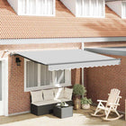 Zonnescherm frame 300x250 cm antraciet aluminium elektrisch