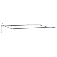 Markies met Handmatig Antraciet 6 × 3,5 m Metaal