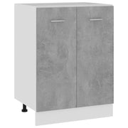 Base cabinet Lyon 60x46x81.5 cm treated wood concrete grey