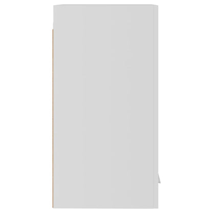 Hangkast 29,5x31x60 cm bewerkt hout wit Wit