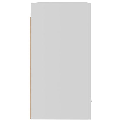 Hangkast 39,5x31x60 cm bewerkt hout wit Wit