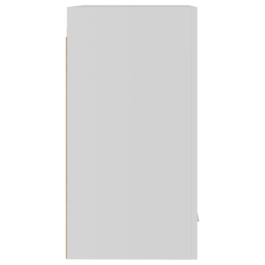 Hangkast 39,5x31x60 cm bewerkt hout wit Wit