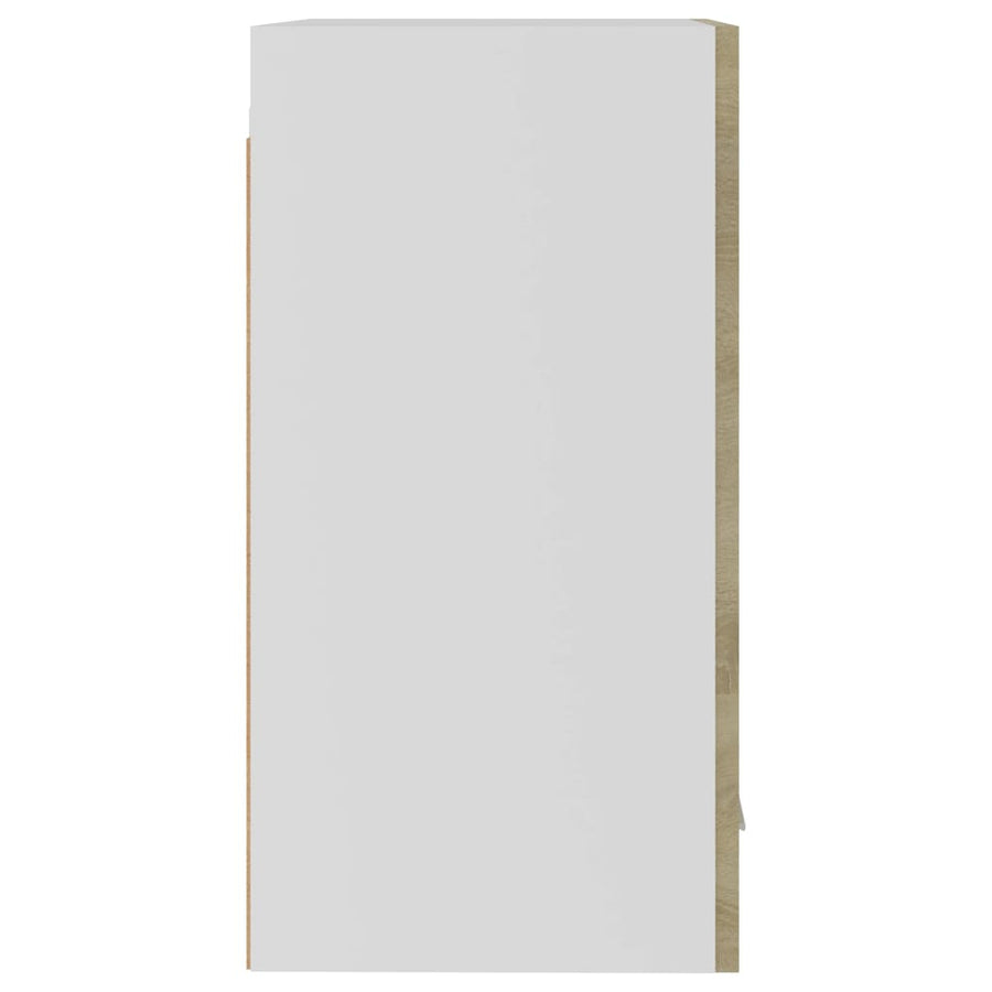 Hangkast 39,5x31x60 cm bewerkt hout sonoma eikenkleurig Hangkast 40 cm