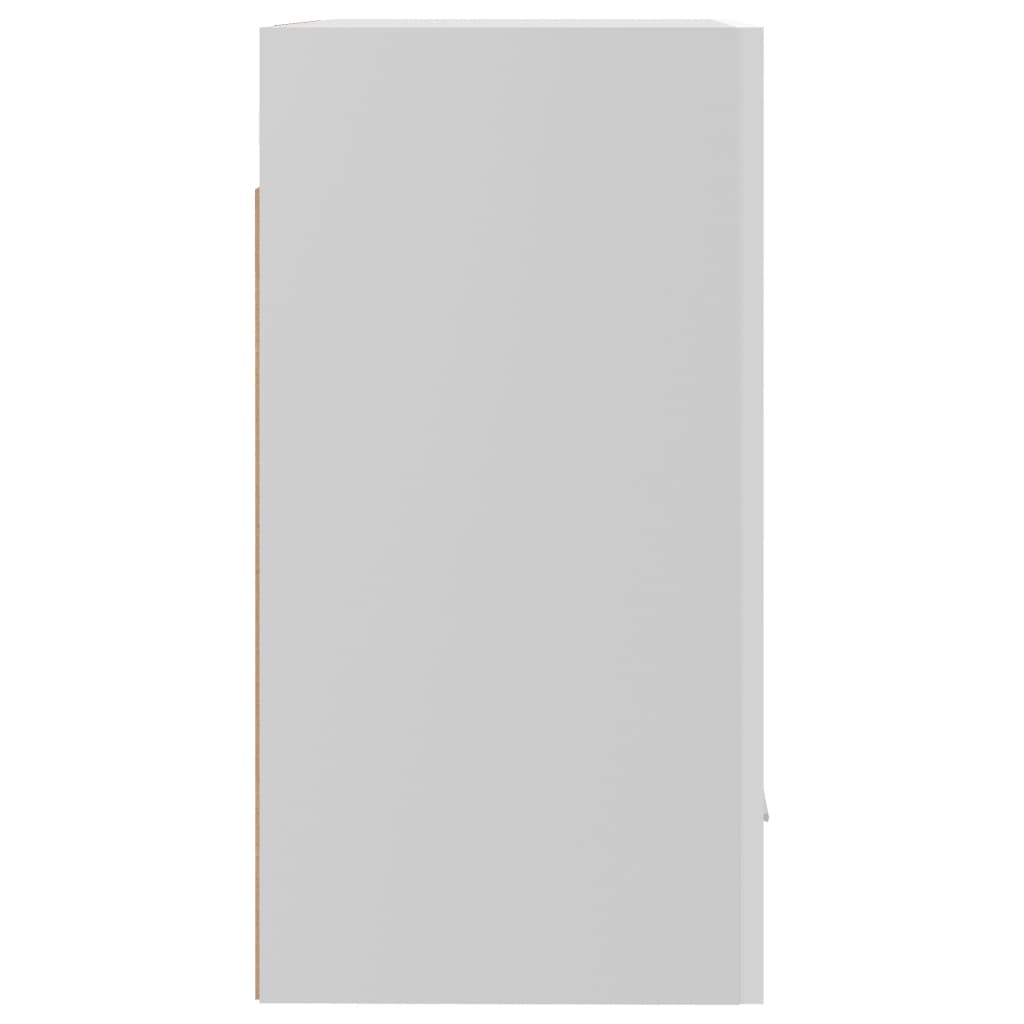 Bovenkast Lyon 50x31x60 cm bewerkt hout hoogglans wit